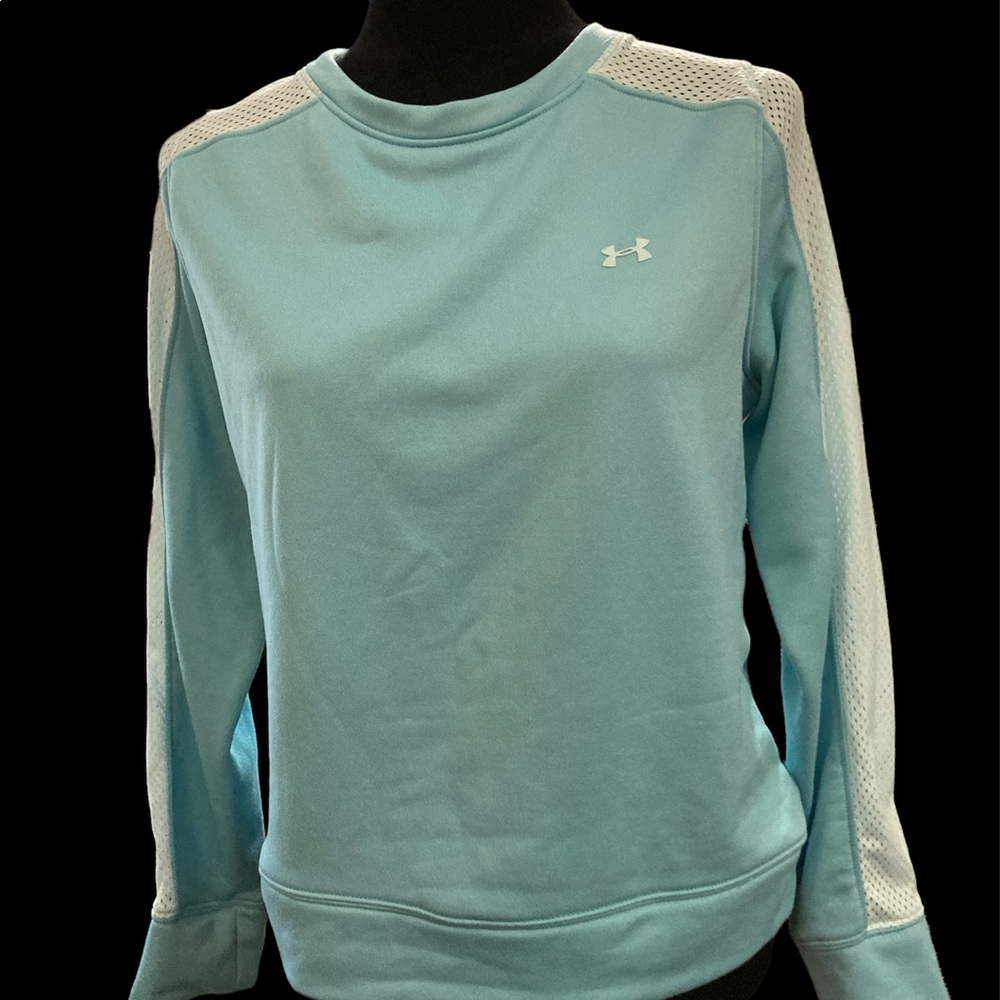 Under Armour Women’s Robin Egg Blue Loose Fit Sweatshirt